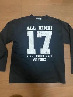 YONEX ALL KINKI 2017 ロンT バドミントン