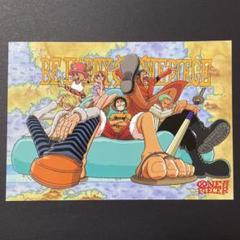 ONEPIECE ワンピース 麦わら海賊団 アニメ ポストカード イラストカードのサムネイル