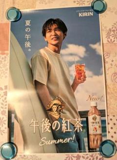 【美品】非売品 SnowMan 目黒蓮 午後の紅茶 ポスター ミルクティーのサムネイル