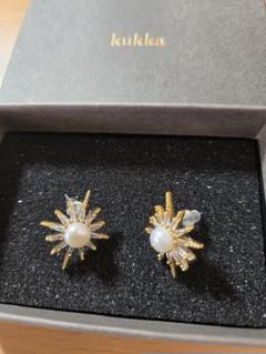 kukka 星形パールピアス