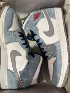 Air Jordan 1 Mid SE French Blue 28センチ - メルカリ