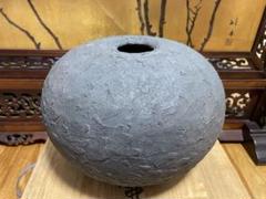 笠間焼 陶秀作 鉄砂層製紋壺 笠間焼 陶秀作 鉄砂層製紋壺 - メルカリ