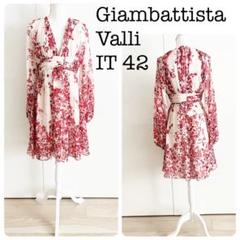 Giambattista Valli 花柄ドレス IT 42