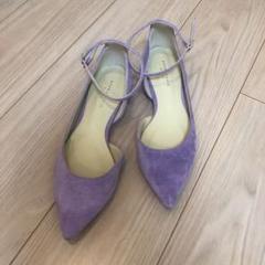 SLOBE IENAスローブイエナ ローヒールパンプス ラベンダー