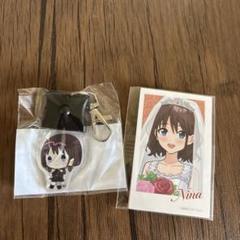 ガールズバンドクライ くじクリフ C賞 井芹仁菜 キーホルダー イラストカード