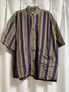 Nezu yohinten 23ss スカーフシャツ　サーモンピンク Nezu yohinten 23ss スカーフシャツサーモンピンク
