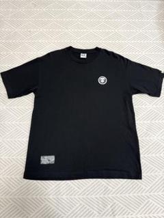 AAPE エーエイプ　ブラック Tシャツ シンプルロゴ　サイズL ベイプスタ