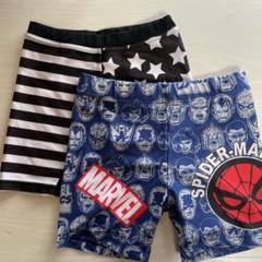 マーベル　スパイダーマン　ボクサー水着 130 120 ２枚セット