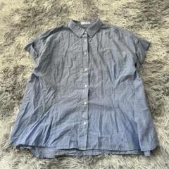 美品✨【a.v.v standard】半袖シャツ ライトブルー L 大きいサイズ
