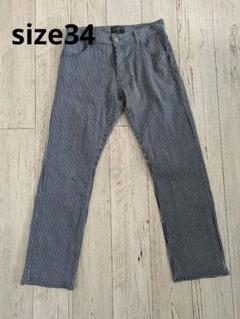 ヒッコリーストライプパンツ size34