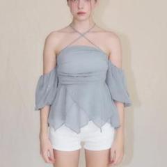 【新品】Yilon イロン BIJOU OFFSHOULDER BLOUSE yilon BIJOU OFFSHOULDER BLOUSE