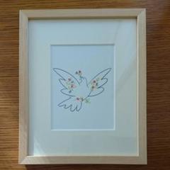 ピカソ 額装 「Blue dove with flowers」 ピカソ 額装 「Blue dove with flowers」 - メルカリ