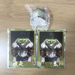鬼滅の刃 箔押しブロマイド おねむたん アースカラー 妓夫太郎