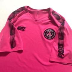 NIKE パリサンジェルマンTシャツ L ナイキ サッカーフッドボール ピンク