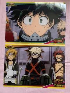 僕のヒーローアカデミア クリアビジュアルポスター 緑谷出久 爆豪 切島 上鳴