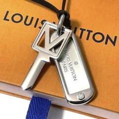 ルイヴィトン　コリエプラークVスクエア 　ネックレス【中古】 ルイヴィトン コリエプラークVスクエア ネックレス【中古