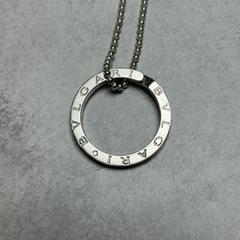 BVLGARI リングロゴ ネックレス シルバー 925