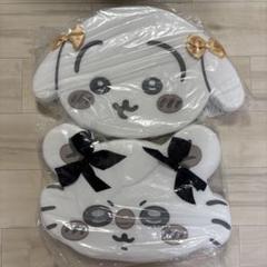 ちいかわ　低反発クッション　リボン　うさぎ　モモンガ