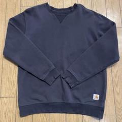 M-121 Carhartt カーハートトレーナー　ネイビー　古着　サイズMのサムネイル