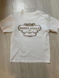 HERMES Tシャツ きなり M カジュアル シンプル 着回し
