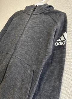 adidas アディダス　子供服　スポーツ　130cm 長袖パーカー　通学