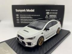 MC 1/43 スバル インプレッサ S209 MC 1/43 Scale Subaru WRX STi s209 Resin Car Model kids Toy