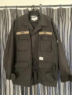 WTAPS 加工　ジャングル シャツ ジャケット コットンサテン ミリタリー 楽天市場】WTAPS(ダブルタップス) サイズ:3 18AW JUNGLE LS