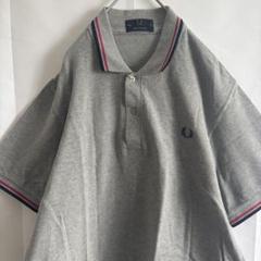 【人気色】FRED PERRY 半袖ポロシャツ　イングランド製　月桂樹ロゴ