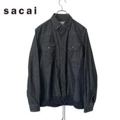 2025年最新】sacai サカイ デニムシャツの人気アイテム - メルカリ