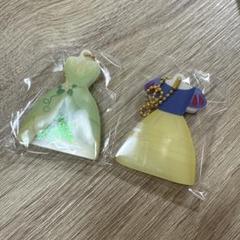(最終値下げ)プリンセス キラキラドレスキーチェーン 白雪姫＆ティアナセット