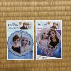 アナと雪の女王　ワッペン2点セット
