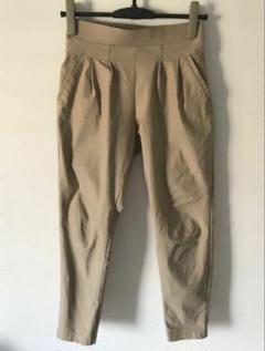 ☆Bou Jeloud ベージュ ハイテンション美脚ストレッチタックパンツ☆のサムネイル