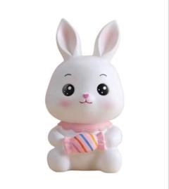貯金箱 うさぎ かわいい 超高品質 小柄 大容量 多機能貯金箱 プレゼント