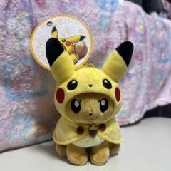 ポケモンセンター限定 イーブイポンチョのピカチュウ マスコット