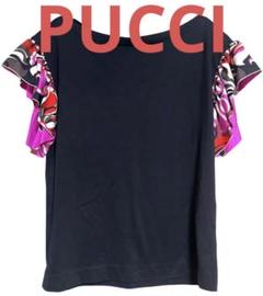 定価9万 EMILIO PUCCI エミリオプッチ 袖フリル カットソー