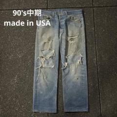 LEVI’S 501 90's中期 USA製 赤耳 大戦モデル 66前期 w33 LEVI'S 501 90's中期 USA製 赤耳 大戦モデル 66前期 w33 - メルカリ