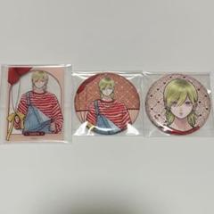 ゆびさきと恋々 缶バッジ ポップアップ スプリングギフト ゆびさきと恋々』の森下suu先生 描き下ろし SPRING GIFTver