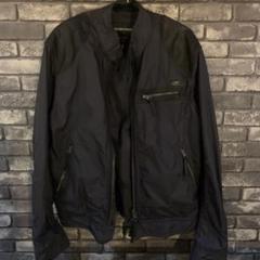 EMPORIO ARMANI ブラック ナイロンジャケット サイズ52