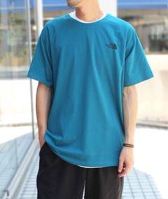 美品THE NORTH FACEノースフェイス　ハーフドーム ロゴTシャツ
