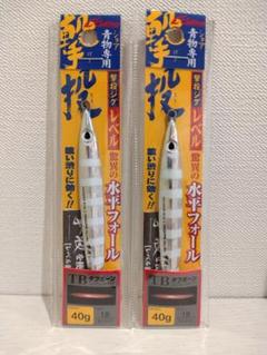 撃投ジグ レベル 40g 2本セットのサムネイル
