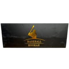 BASEBALL HOOKAH　バットシーシャ　柄もの　黄黒　新品未使用品 BASEBALL HOOKAH バットシーシャ 柄もの 赤黒 新品未使用品
