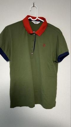 Munsingwear 半袖ポロシャツ LL オリーブグリーン