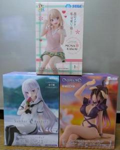 プライズフィギュアまとめ売り　鳴瀬しろは　アルベド　川井モナ