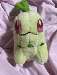 TOMY チコリータ　ぬいぐるみ　ポケモン