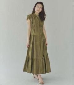 新品　L’Or　ロル　ロング プリーツ スカート　ベージュ　かじまり　梶真理子 新品 L'Or ロル ロング プリーツ スカート ベージュ かじまり 梶