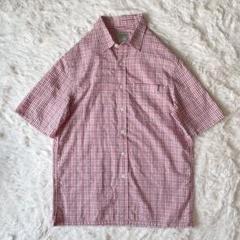 00s L.L.Bean エルエルビーン シアサッカー S/S シャツ 短丈