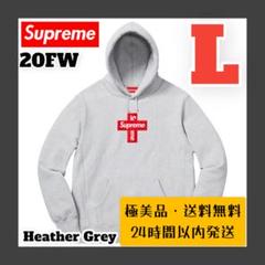 2025年最新】クロスボックスロゴ supreme パーカー lの人気