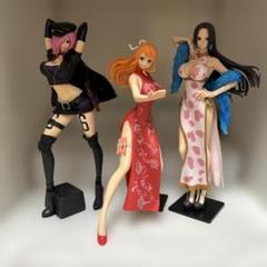 ワンピース フィギュアセット ナミ ハンコック レイジュ3体 開封