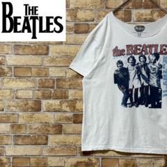 ビートルズ　Tシャツ　ビッグプリント　白　ホワイト　愛こそはすべて　S/M