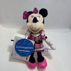 新品未使用　タグ付き　ミニー クラブマウスビート ぬいぐるみバッチ　廃盤